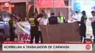 Asesinan a extranjero en carwash de San Martín de Porres