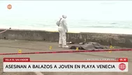 Asesinan a extranjero en la playa Venecia en Villa El Salvador