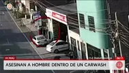 Asesinan a hombre dentro de un carwash de Mi Perú