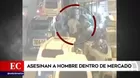 Asesinan a hombre dentro de un mercado en Villa María del Triunfo