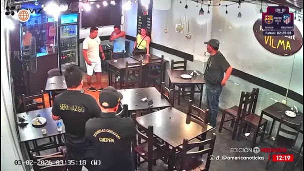 Asesinan a hombre dentro de un restaurante en La Libertad. Foto: América Noticias