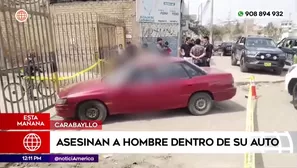 Asesinan a hombre dentro de su auto en Carabayllo. Foto y video: América Noticias