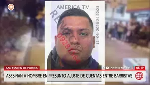 Asesinan a hombre en presunto ajuste de cuentas en San Martín de Porres. Foto y video: América Noticias