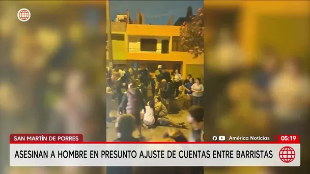 Asesinan a hombre en presunto ajuste de cuentas en San Martín de Porres. Foto: América Noticias Asesinan a hombre en presunto ajuste de cuentas en San Martín de Porres. Foto: América Noticias