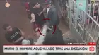 Asesinan a un hombre en San Juan de Lurigancho
