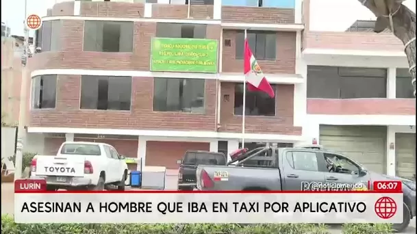 Hombre muere tras tomar taxi por aplicativo en Lurín/ América Noticias Hombre muere tras tomar taxi por aplicativo en Lurín/ América Noticias