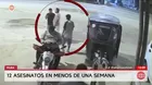 Asesinan a hombre de tres disparos fuera de un bar en Piura