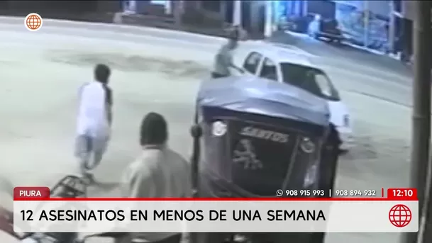 Asesinan a hombre de tres disparos fuera de un bar en Piura. Foto: América Noticias Asesinan a hombre de tres disparos fuera de un bar en Piura. Foto: América Noticias