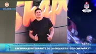 Asesinan a integrante de la orquesta Los Chapoñay