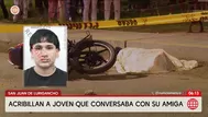 Asesinan a joven de 18 años en San Juan de Lurigancho