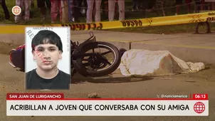 Asesinan a joven de 18 años en San Juan de Lurigancho. Foto y video: América Noticias