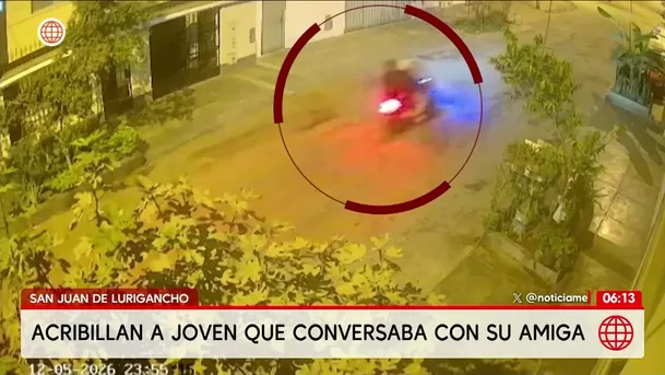 Asesinan a joven de 18 años en San Juan de Lurigancho. Foto: América Noticias