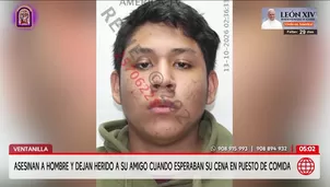 Asesinan a joven de 22 años en puesto de comida en Ventanilla. Foto y video: América Noticias