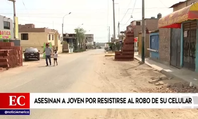 Asesinan a joven de 23 años por resistirse al robo de un celular