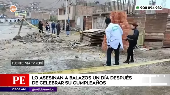 Asesinato en Ventanilla. Foto: América Noticias