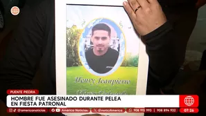 Hombre fue asesinado durante pelea en fiesta patronal en Puente Piedra. Foto y video: América Noticias