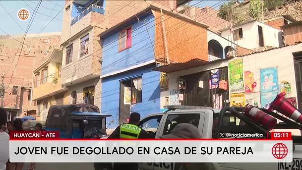 Asesinan a joven de 26 años en la vivienda de su pareja en Huaycán. Foto: América Noticias