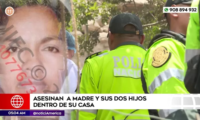 Huaycán Madre Y Sus Dos Hijos Asesinados En Su Vivienda 1591