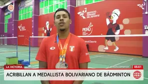 Asesinan a balazos a medallista bolivariano de Bádminton en La Victoria. Foto y video: América Noticias