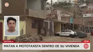 Asesinan a un mototaxista de ocho disparos en Ventanilla