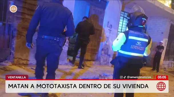 Asesinan a un mototaxista de ocho disparos en Ventanilla. Foto: América Noticias Asesinan a un mototaxista de ocho disparos en Ventanilla. Foto: América Noticias
