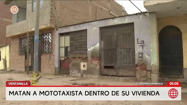 Asesinan a un mototaxista de ocho disparos en Ventanilla. Foto: América Noticias Asesinan a un mototaxista de ocho disparos en Ventanilla. Foto: América Noticias
