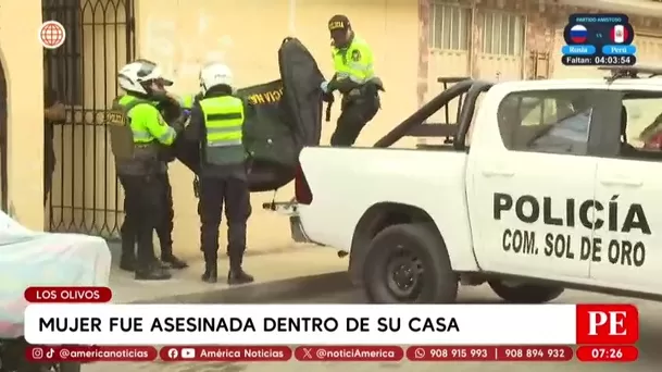 Erlita Cabanillas fue asesinada en su casa de Los Olivos: sospechan de inquilinos/ América Noticias Erlita Cabanillas fue asesinada en su casa de Los Olivos: sospechan de inquilinos/ América Noticias