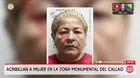 Asesinan a mujer de nueve disparos en el Callao