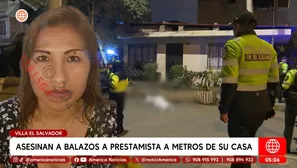 Asesinan a balazos a prestamista cerca de su casa en Villa El Salvador. Foto y video: América Noticias