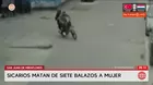 Asesinan a mujer en San Juan de Miraflores