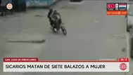 Asesinan a mujer en San Juan de Miraflores