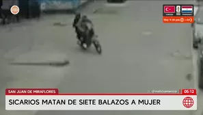 Asesinan a mujer en San Juan de Miraflores. Foto y video: América Noticias