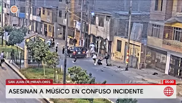 Asesinan a músico en San Juan de Miraflores. Foto: América Noticias
