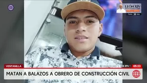 Asesinan a obrero de construcción civil en Ventanilla. Foto y video: América Noticias