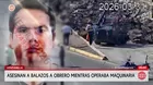 Asesinan a obrero en obra en Ventanilla