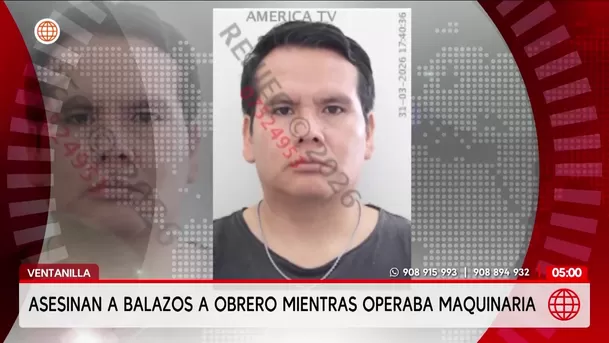 Asesinan a obrero en obra de avenida Néstor Gambetta en Ventanilla. Foto: América Noticias