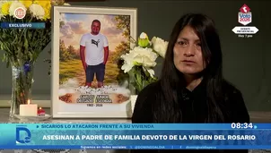 Asesinan a padre de familia devoto de la Virgen del Rosario. Foto y video: Domingo al día
