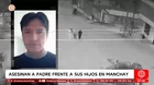 Asesinan a padre de familia frente a sus hijos en zona de Manchay