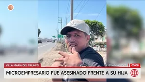 Asesinan a padre microempresario en Villa María del Triunfo. Foto y video: América Noticias