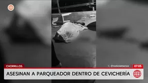 Asesinan a parqueador en cevichería en Chorrillos. Foto y video: América Noticias