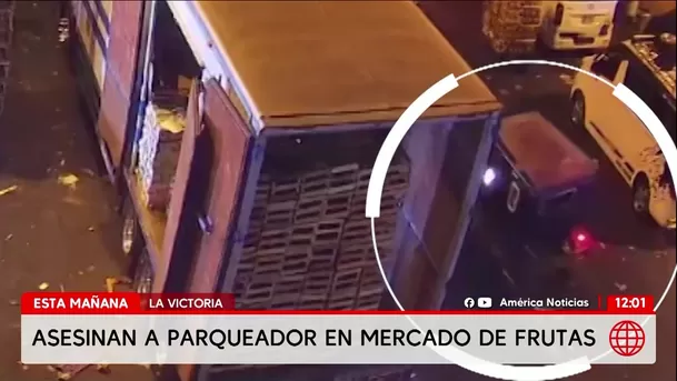 Asesinan a un parqueador en La Victoria. Foto: América Noticias Asesinan a un parqueador en La Victoria. Foto: América Noticias