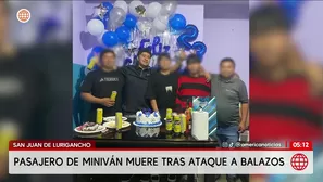 Asesinan a pasajero de miniván en San Juan de Lurigancho. Foto y video: América Noticias
