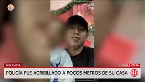 Asesinan a policía en el Callao: Investigaba a bandas criminales. Foto y video: América Noticias