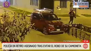 Marcelino Llacchua Pacco, un policía en retiro de 63 años / Video: América Noticias