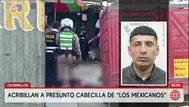Asesinan a presunto líder de Los Mexicanos en Chorrillos