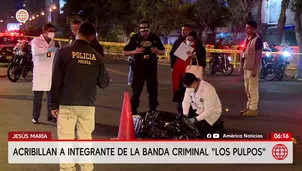 Matan a presunto miembro de Los Pulpos en Jesús María. Foto y video: AN