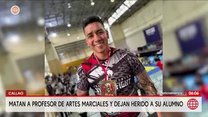 Asesinan a profesor de artes marciales y dejan herido a su alumno. Foto y video: AN