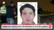 Asesinan a reciclador de 28 años a balazos en Chaclacayo