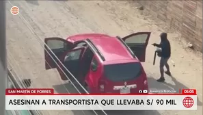 Asesinan a seguridad en San Martín de Porres por S/90 mil. Foto y video: América Noticias