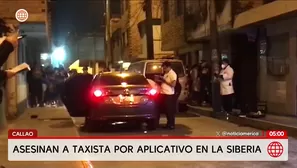 Asesinan a un taxista por aplicativo de balazos en el Callao. Foto y video: América Noticias